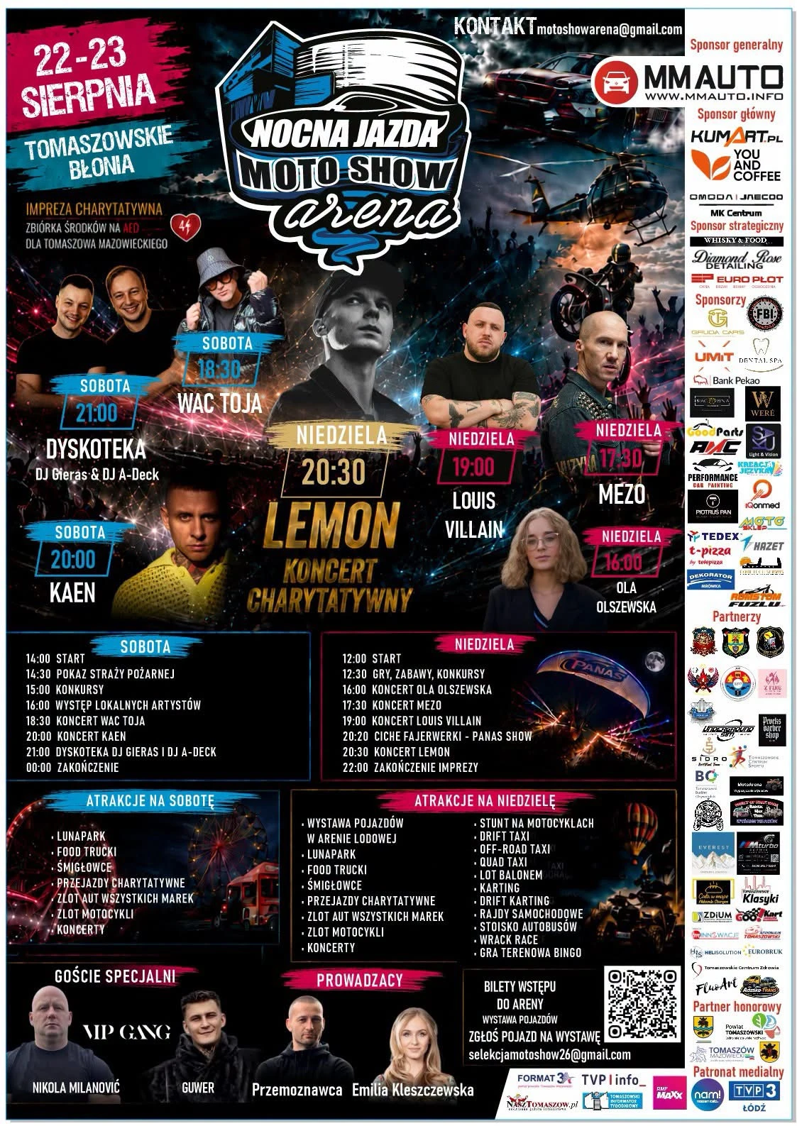 Nocna Jazda Moto Show Arena