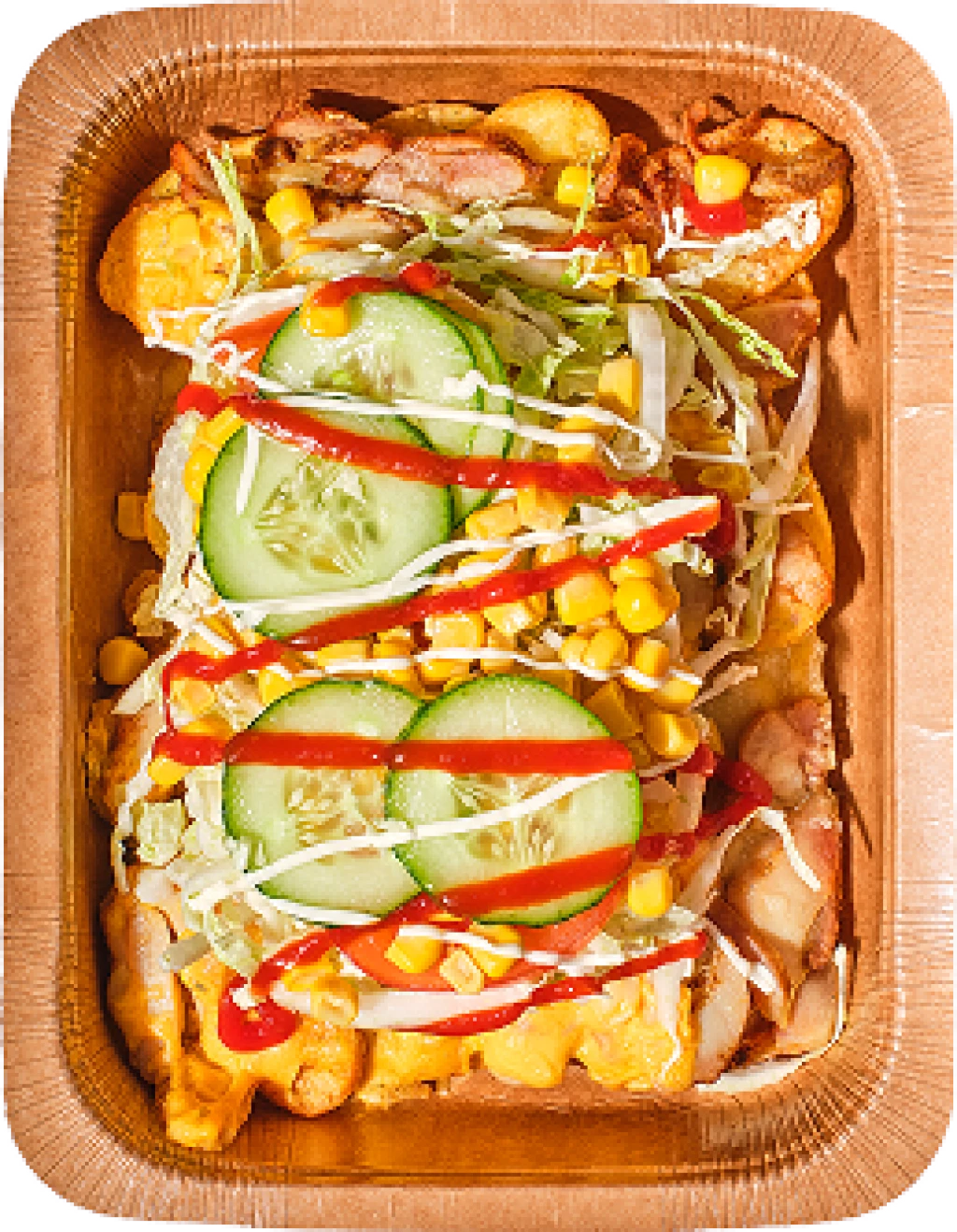 Kapsalon z kurczakiem 